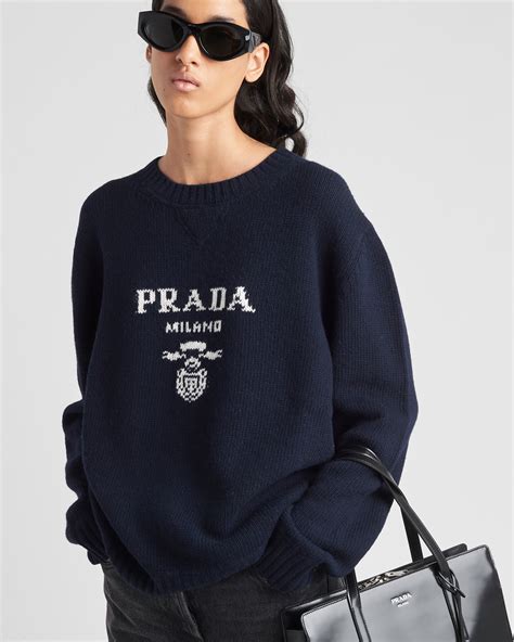 prada rainbow sweater|Prada cropped hoodie.